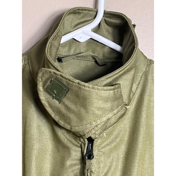 NOS US Military Flyers Lightweight Jacket 1976 Vintage Bomber M-Long - Picture 6 of 9